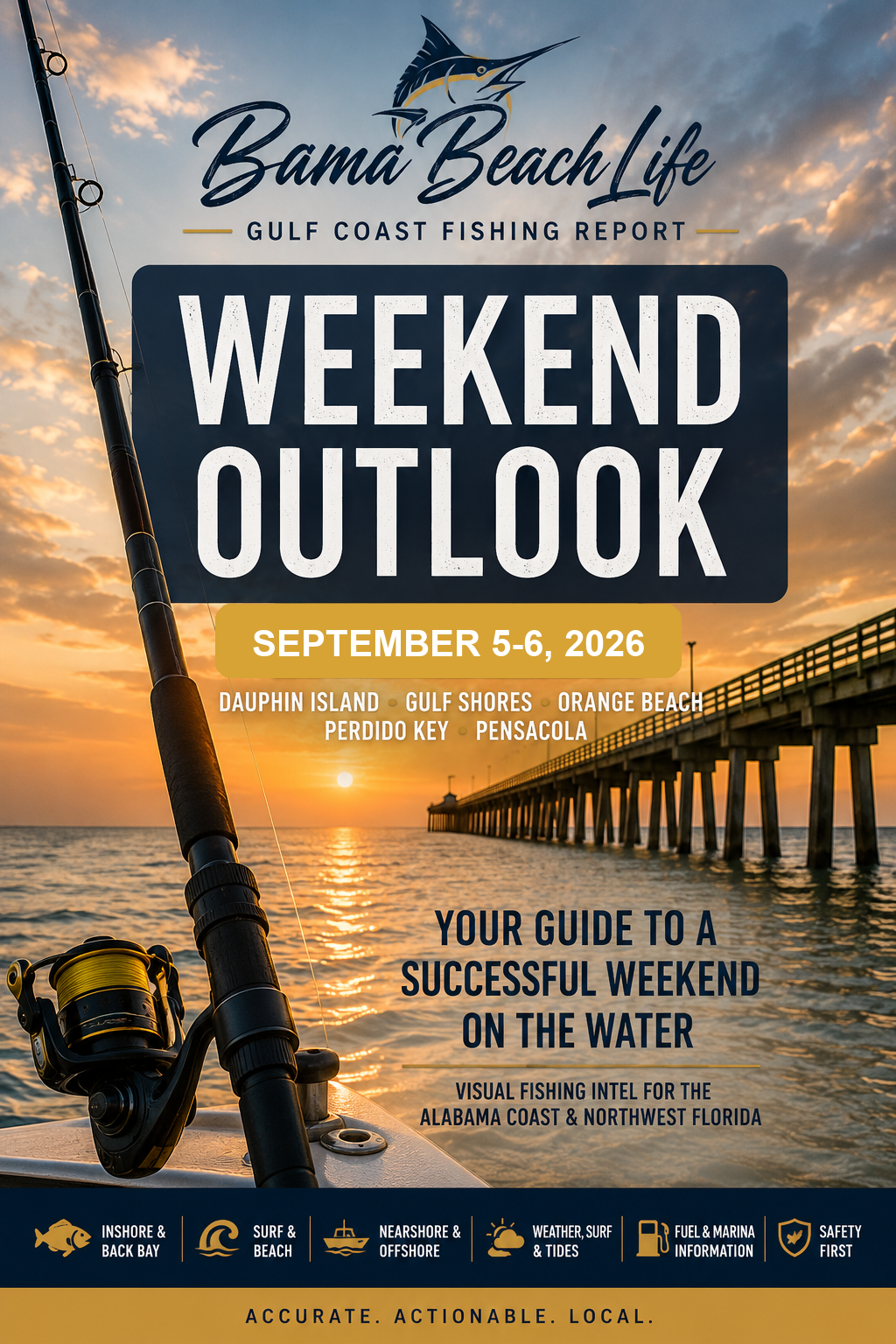 Gulf Coast Fishing Report cover for September 5-6, 2026